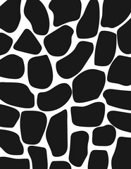 Black and White Abstract Background