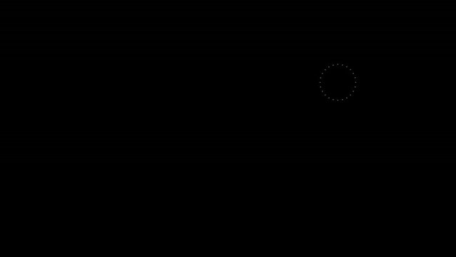 Fireworks background 4K animation (monochrome)  | transparent background