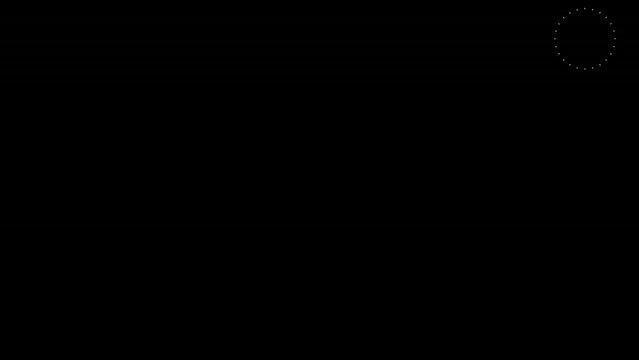 Fireworks background 4K animation (monochrome)  | transparent background