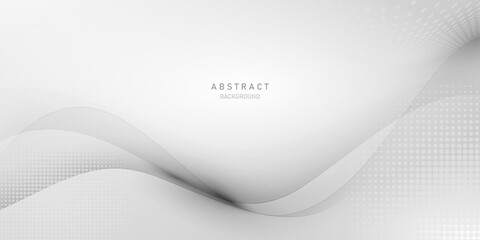 Fototapeta na wymiar Modern Abstract White Background Design Vector Illustration