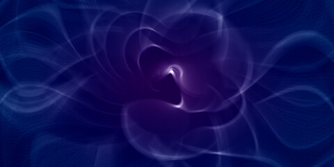 Abstract space background. Plasma and electricity