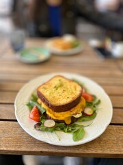 sandwich with cheese