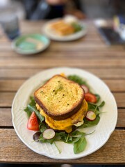 sandwich with cheese