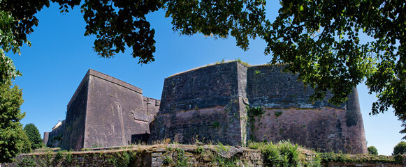 Zitadelle von Bitche, militärische Festung in Grand-Est, Frankreich
