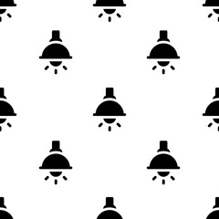Single Lamp pattern. Lamp concept. filled trendy Vector seamless Pattern, background, wallpaper