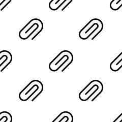 Single Attachment pattern. Attachment concept. filled trendy Vector seamless Pattern, background, wallpaper