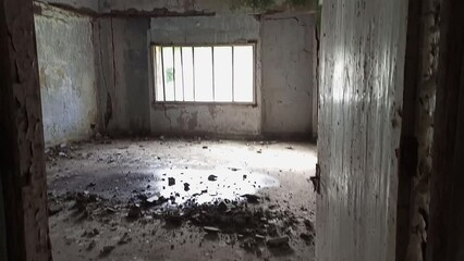 abandoned building in india 