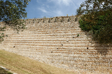 Obraz premium Italien - Toskana - Massa Marittima - historische Stadtmauer