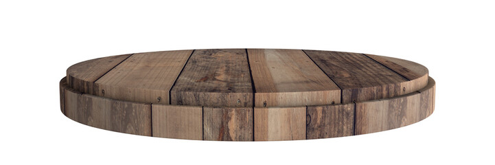 wooden house isolated on white