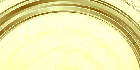 Luxury soft yellow and gold background