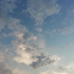 Fototapeta premium summer sunset sky