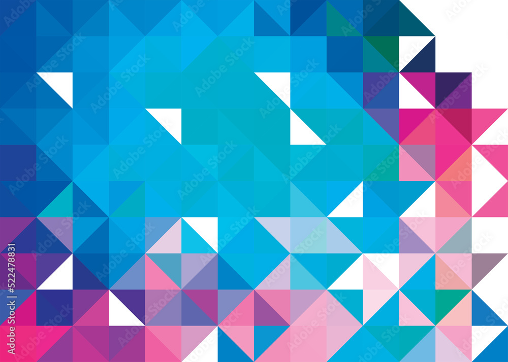 Poster abstract geometric colorful pattern background