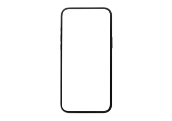 Smartphone mockup with blank screen, Can use mock-up for your application or website design project.