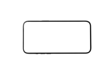 Smartphone mockup with blank screen, Can use mock-up for your application or website design project.