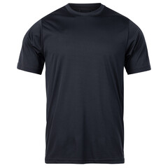 Black sport t-shirts mockup, Cutout.