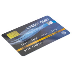 Credit Card mockup, Cutout.