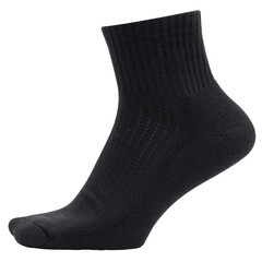 Black socks mockup, Cutout.