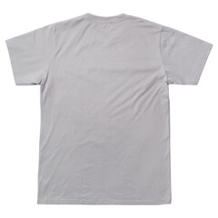 Blank grey t-shirt mockup, Cutout.