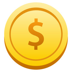 Coin, money coin and gold coin.