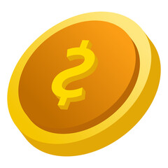 Coin, money coin and gold coin.