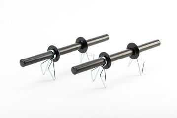 Super giant sports, gym. bodybuilding. Dumbbell.