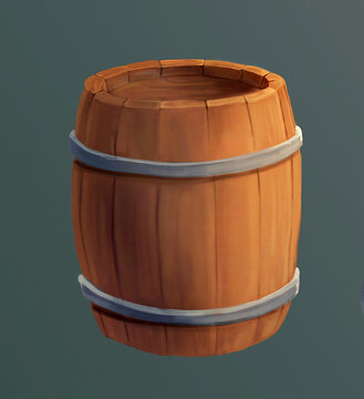 barrel game icon casual style