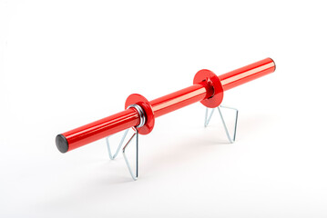 Super giant sports, gym. bodybuilding. Dumbbell.