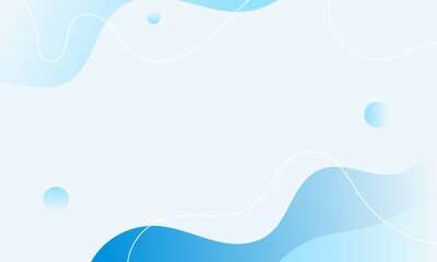 Simple blue curve background for business. Applicable for Presentation, Covers, Placards, Posters and Banner