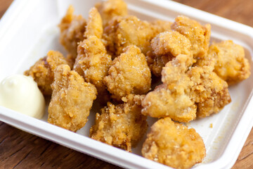 鶏ぼんじり唐揚げ