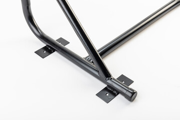 Super giant sports, gym. bodybuilding. Dumbbell.