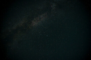 starry sky and milky way