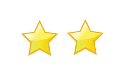 Obraz premium gold star award, golden star icon, Gold star