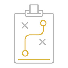 Strategy plan icon