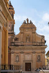 Church in Menton, south of France
