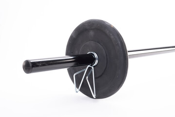 Super giant sports, gym. bodybuilding. Dumbbell.