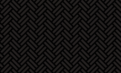 abstract black background with square and seamless pattern. geometric style - stock vector.	