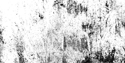 Obraz na płótnie Canvas Black and white dirty old grain, wall texture for background. Abstract grunge