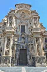 Fototapeta na wymiar Catedral in Murcia