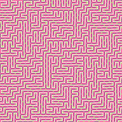 Color Rhombus tile tessellation pattern illustration