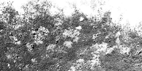 Black and white dirty old grain, wall texture for background. Abstract grunge