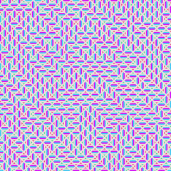 Color Rhombus tile tessellation pattern illustration