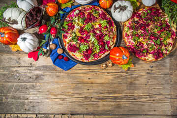 Thanksgiving Leftover Pizza