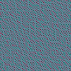 Color Rhombus tile tessellation pattern illustration