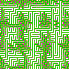 Color Rhombus tile tessellation pattern illustration