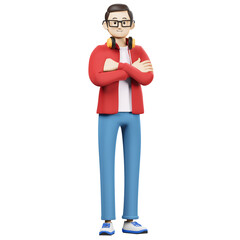 boy in standing pose