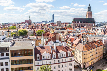 Wroclaw tradional houses, Poland