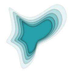 Gradient energy and vibrant vector shapes.