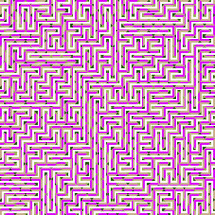 Color Rhombus tile tessellation pattern illustration