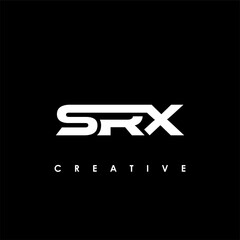 SRX Letter Initial Logo Design Template Vector Illustration