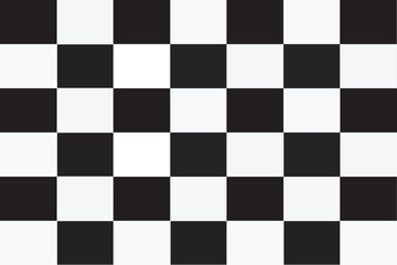 checkerboard pattern on black and white background